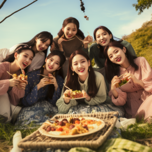 Picnic con amigas